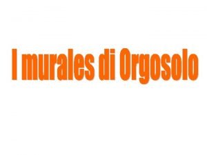 Orgosolo un Comune nella provincia di Nuoro sito