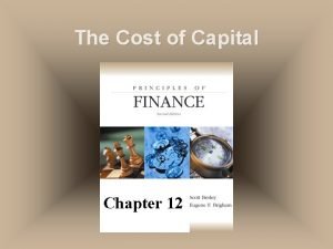 Marginal cost of capital
