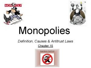 Antitrust laws