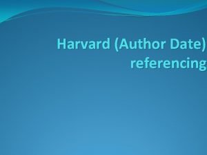 Harvard referencing book example