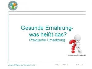 Gesunde Ernhrungwas heit das Praktische Umsetzung https www