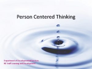 Thinking person