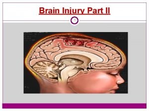 Traumatic brain injury concept map