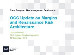 Cboe risk management conference