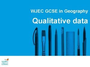 Qualitative data geography Qualitative data geography