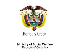 Social welfare in colombia