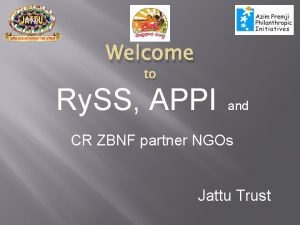 Welcome to Ry SS APPI and CR ZBNF
