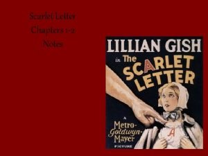 Scarlet letter sparknotes
