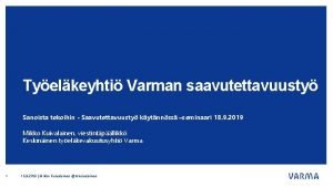 Eläkelaskuri varma