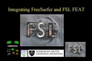 Integrating Free Surfer and FSL FEAT 1 Outline