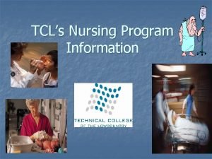 Tcl nursing program