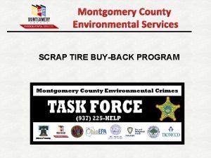 Montgomery county tire buyback