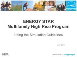 Energy star multifamily high rise