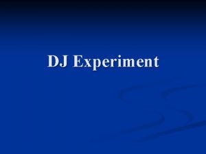 DJ Experiment REST TIRED AWAKE DREAM SNORE BED