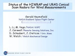 Urad radar