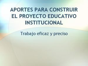 Que es la justificacion de un proyecto