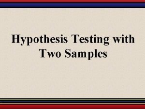 Standard deviation for two sample t test