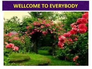WELLCOME TO EVERYBODY Teachers and Class Identity Meer