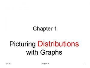 Picturing distributions with graphs