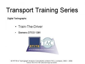 Tachograph printout symbols