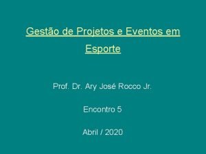 Projeto esportivo pronto word