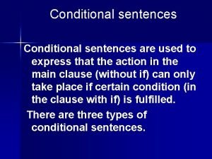 If conditional type 1