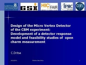 Design of the Micro Vertex Detector of the