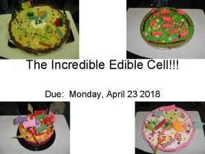 Edible cell cycle