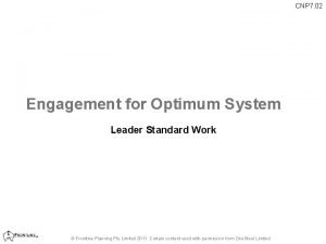 CNP 7 02 Engagement for Optimum System Leader