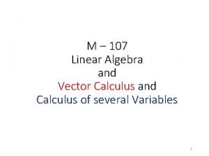 Calculus