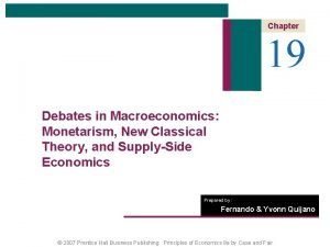 New classical macroeconomics