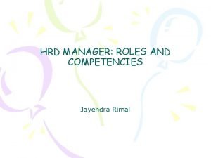 Hrd manager Hrd manager