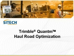 Trimble quantm