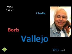 ne pas cliquer Charlie Boris Vallejo 1941 Boris
