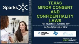 Texas confidentiality laws for minors