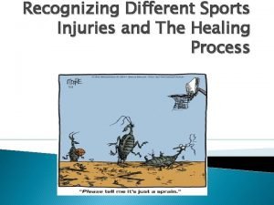 Recognizing Different Sports Injuries and The Healing Process