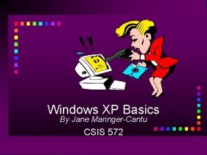 Windows xp basics