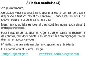 Aviation sanitaire 4 Amie Internaute Ce quatrevingtdixseptime diaporama