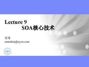 The first 9 soa The first 9 soa