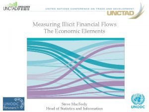 Measuring Illicit Financial Flows The Economic Elements Steve