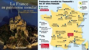 Les sites touristiques franais rpertoris au patrimoine mondial