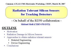 Common ATLAS CMS Electronics Workshop CERN March 20