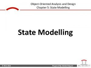 State modelling