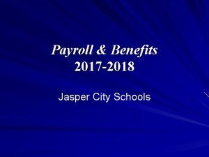 Jasper city schools employment