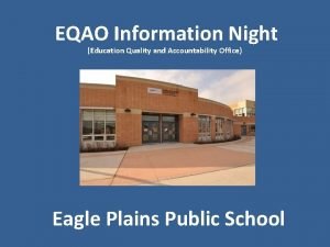 Eagle plains public school