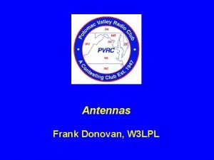 Antennas Frank Donovan W 3 LPL Antenna Secrets