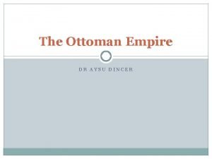 Ottoman empire balkan