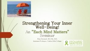 Your mind matters meaning