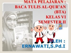 Mata pelajaran bta Mata pelajaran bta