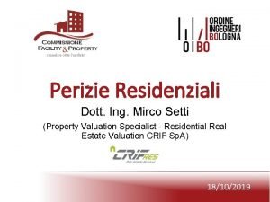 Perizie Residenziali Dott Ing Mirco Setti Property Valuation